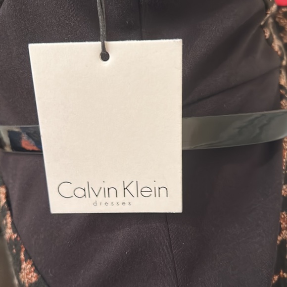 Never Worn Calvin Klein Animal Print Dress - Picture 4 of 5